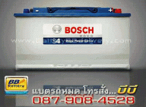 แบตเตอรี่รถยนต์ BOSCH-60038